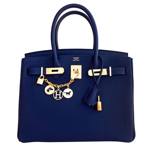 hermes blue purse|hermes handbags black leather.